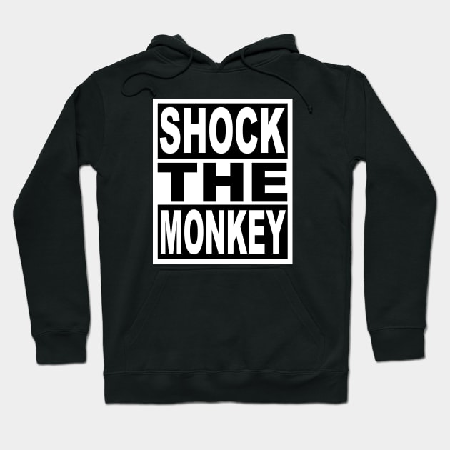 Shock the Monkey Hoodie by flimflamsam